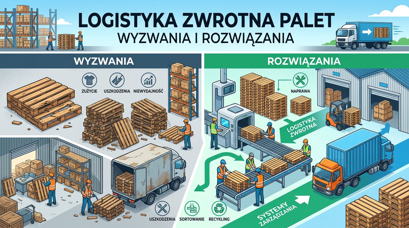 Logistyka zwrotna palet – wyzwania i rozwiązania